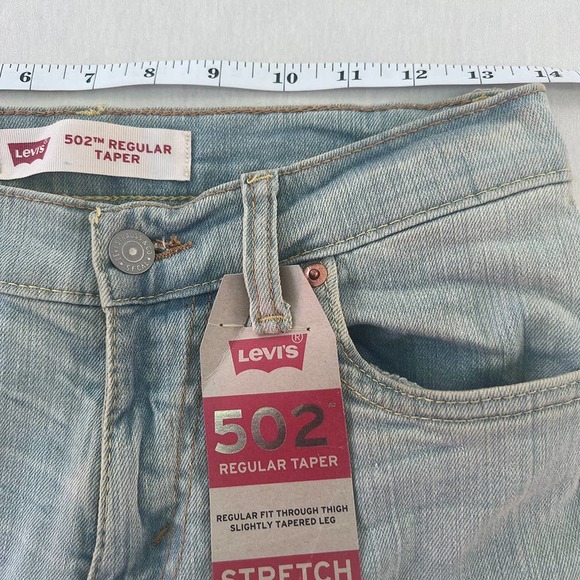 Levi's 502 Regular Taper Men's Straight Jeans 27x27 NWT - Picture 7 of 10